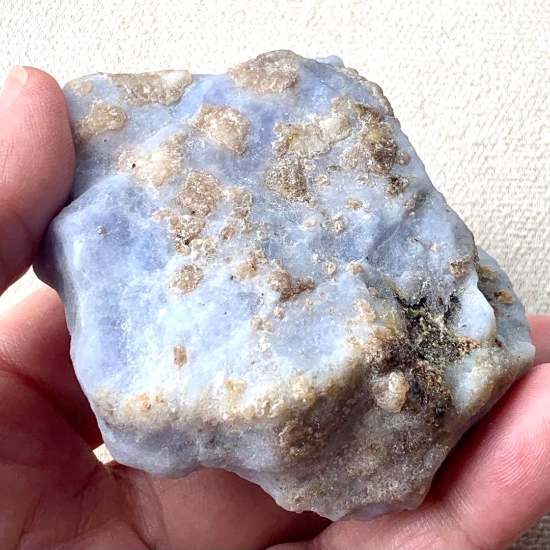 ハックマナイト原石H/鉱物標本/最大サイズ青紫