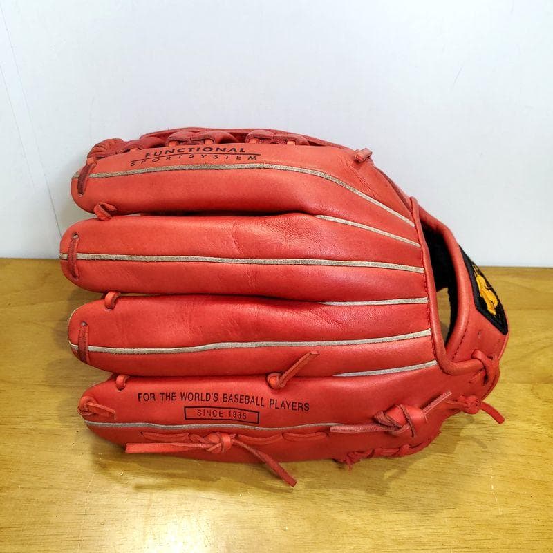 デサント 日本製 新庄剛志モデル シルエットデザイン 外野用 軟式グローブ