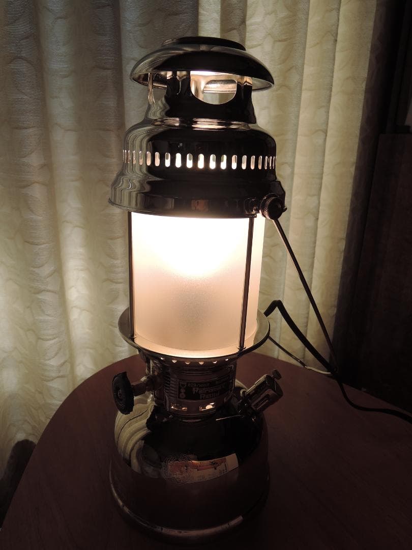 【新品】Petromax HK500 エレクトロ(躯体ニッケル色) 電球ランタン