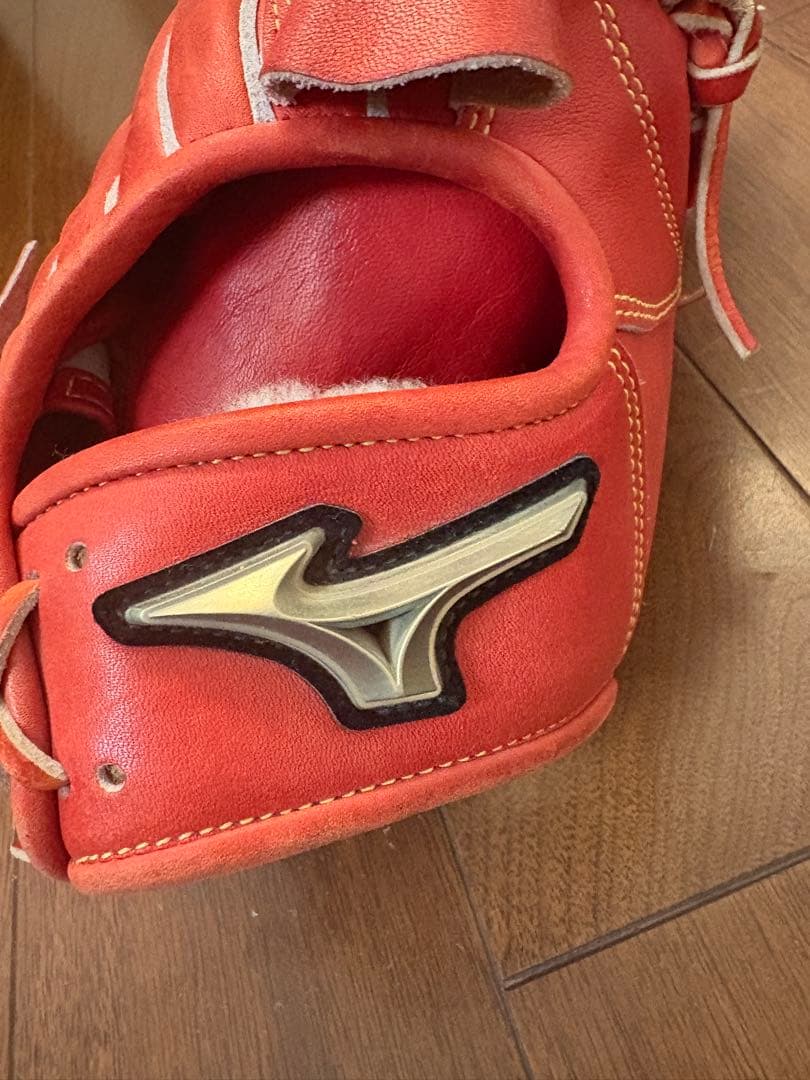 美品！！ミズノ⭐︎Global Elite⭐︎硬式グローブ⭐︎レッド⭐︎ピッチャー用