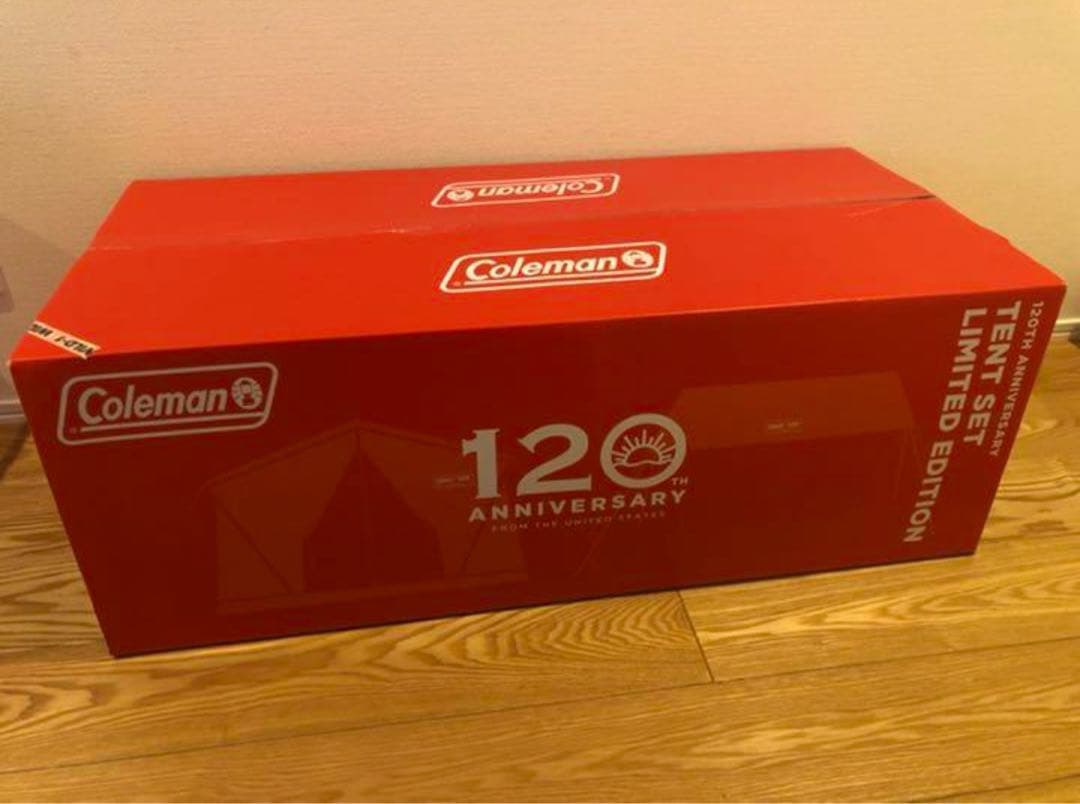 【新品未使用】コールマン120周年記念テント　120thコールマン　希少　防災