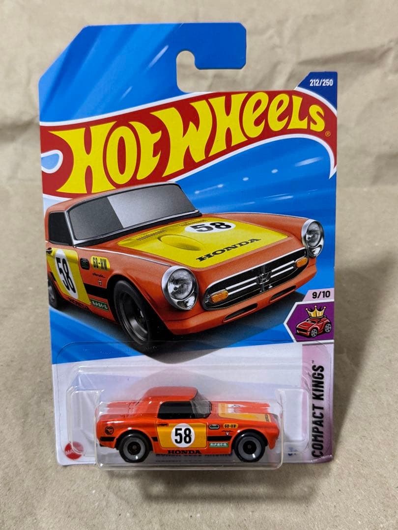 k*6様 【在庫ラスト】ホットウィールトレジャーハントHONDA S800 RA