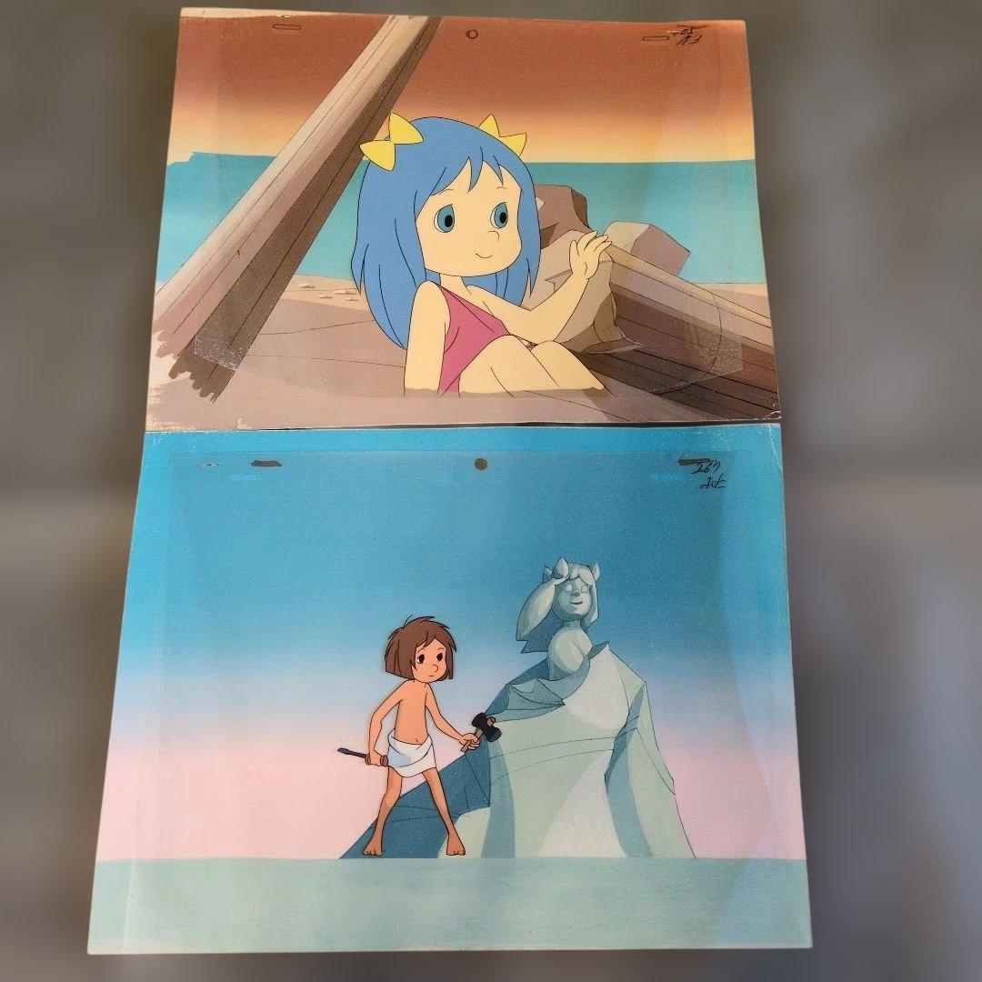 虫プロの遺産 なつかしの世界名作 アンデルセン物語 『プシケ』セル画 昭和レトロ