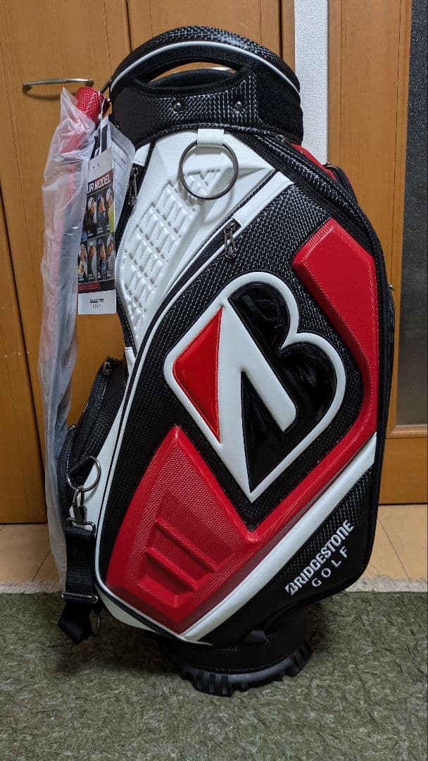 新品 BRIDGESTONE GOLF ツアーモデル キャディバッグ