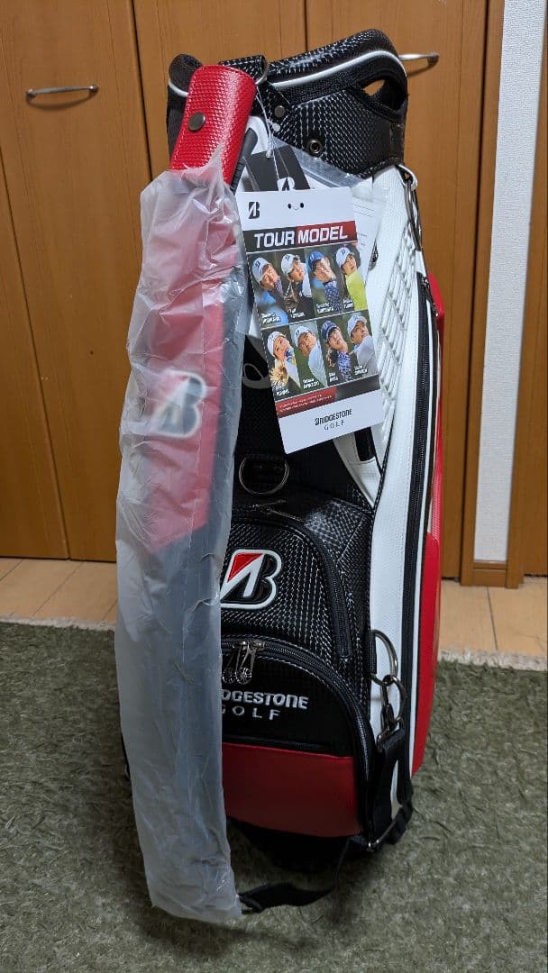 新品 BRIDGESTONE GOLF ツアーモデル キャディバッグ