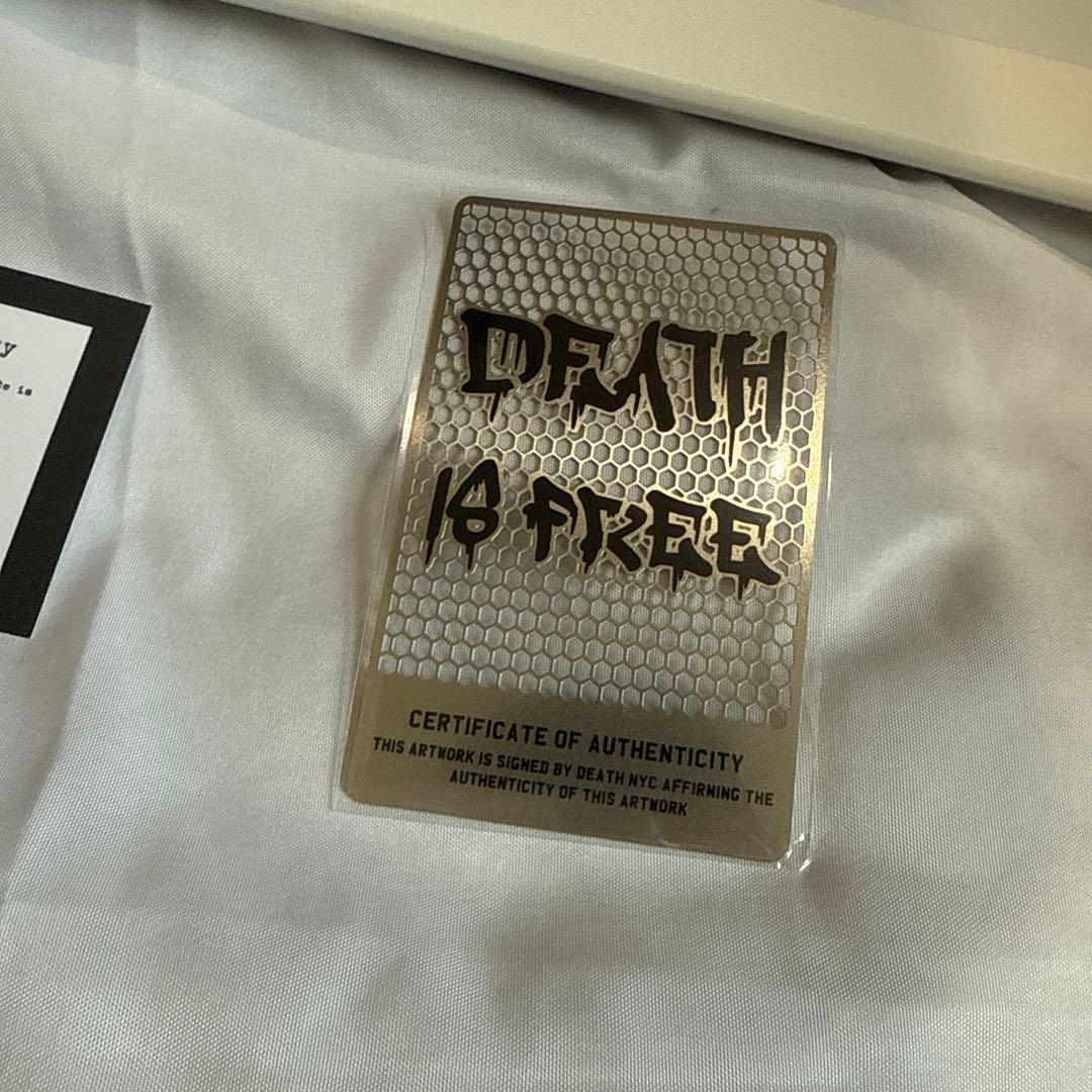 DEATH NYC 現代アートポスター　世界100枚限定　入手困難　完売モデル