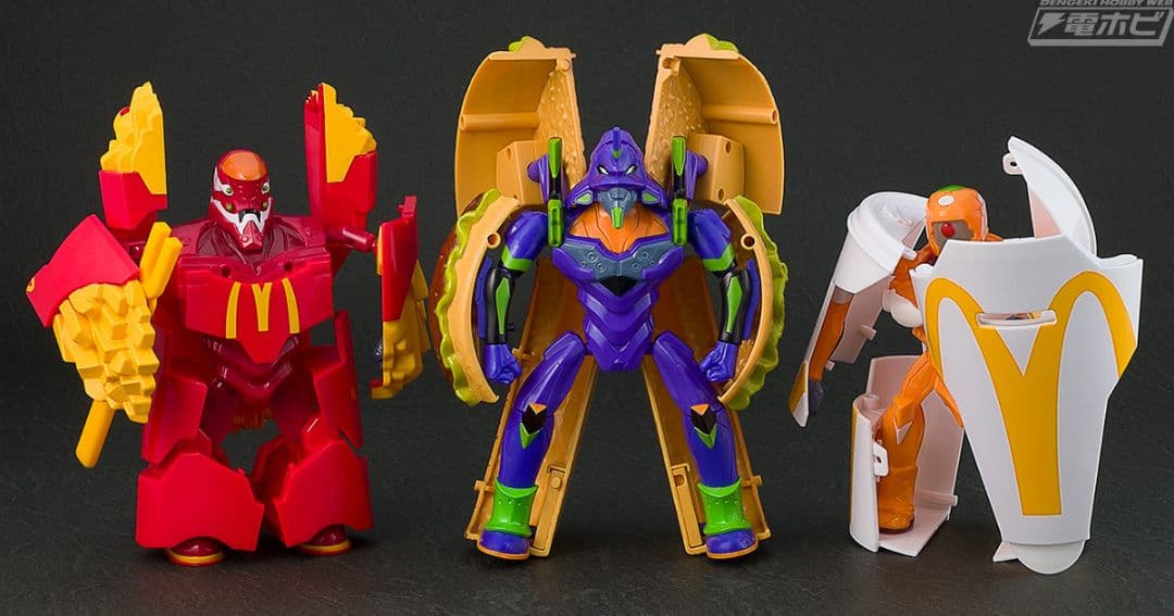 【未開封品】マクドナルド×エヴァンゲリオン バリューセット フィギュア