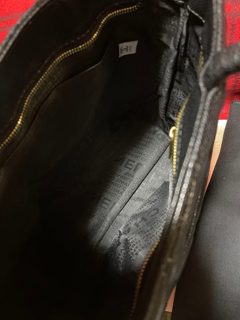 CHANELノベルティキルティングトートバッグ