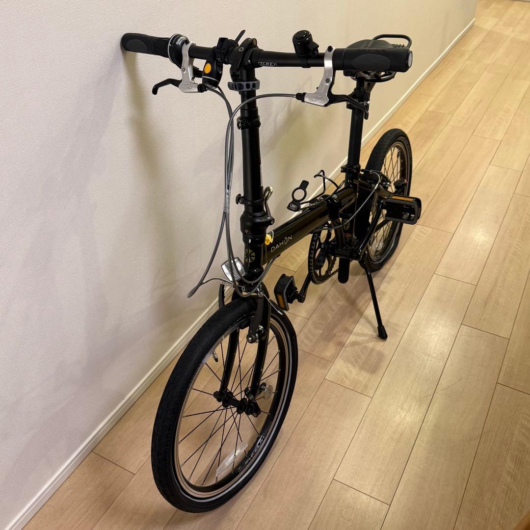 DAHON SPEED P8折りたたみミニベロ ブラック
