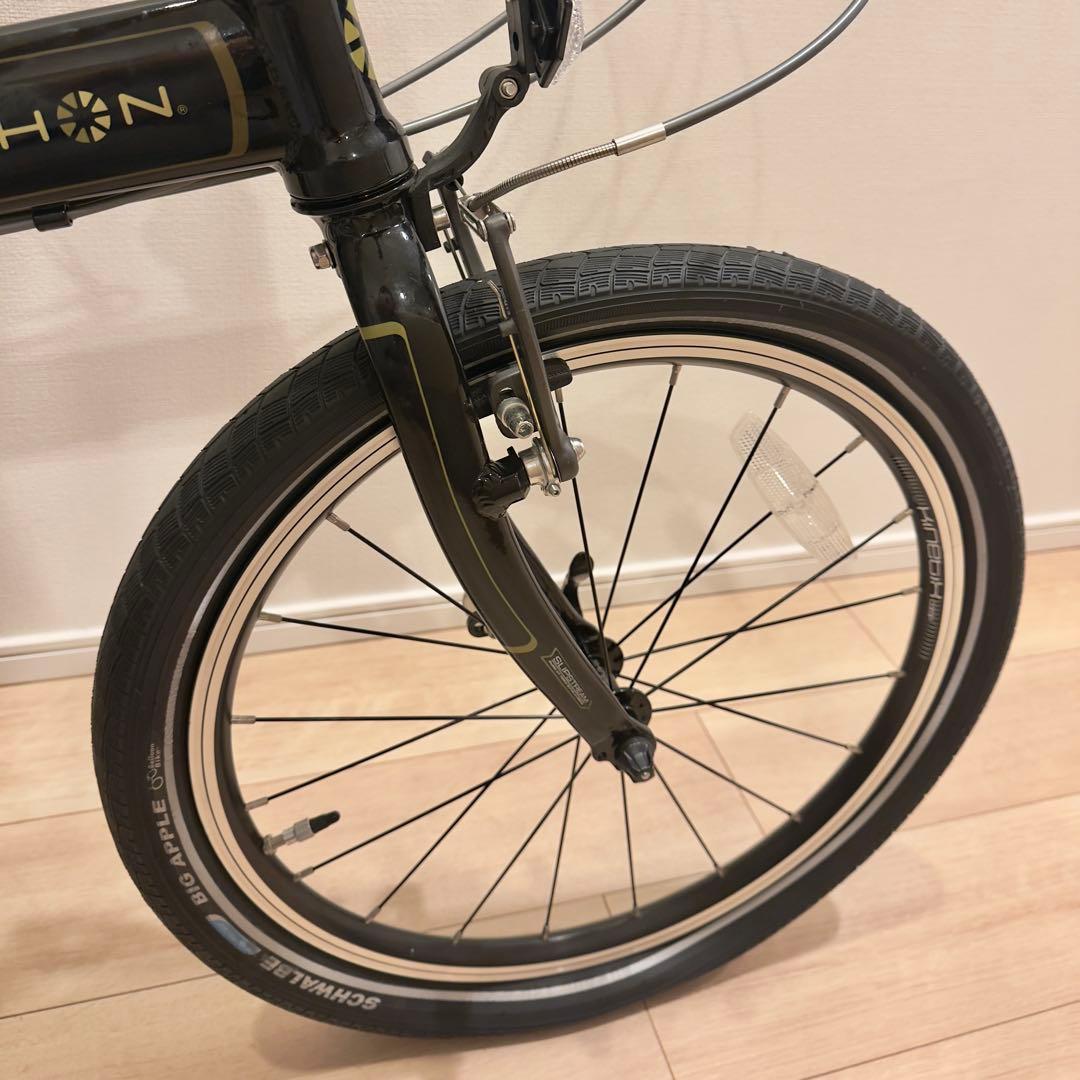 DAHON SPEED P8折りたたみミニベロ ブラック