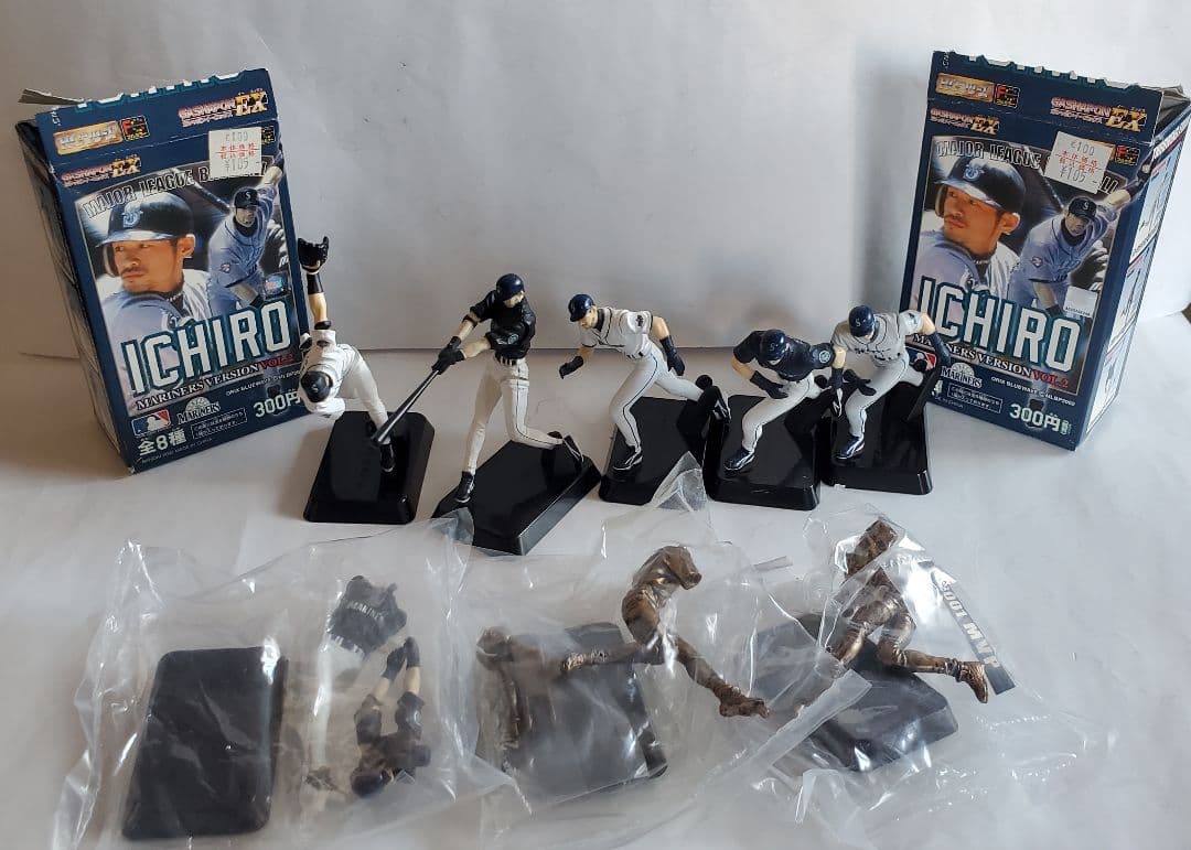 イチロー　フィギュア8体セット　シークレット有り