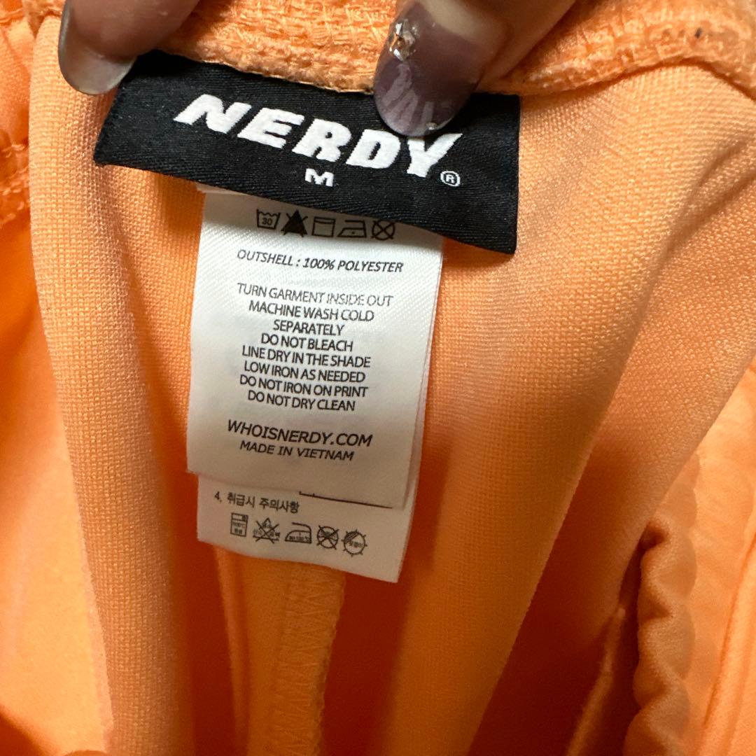 NERDY オレンジ　ジャージ　Mサイズ　パンツのみ