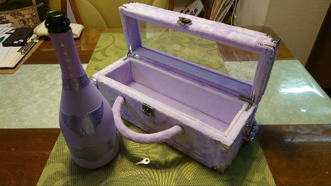 エンジェルシャンパン ハロウィン ファータイプ 空瓶&空箱