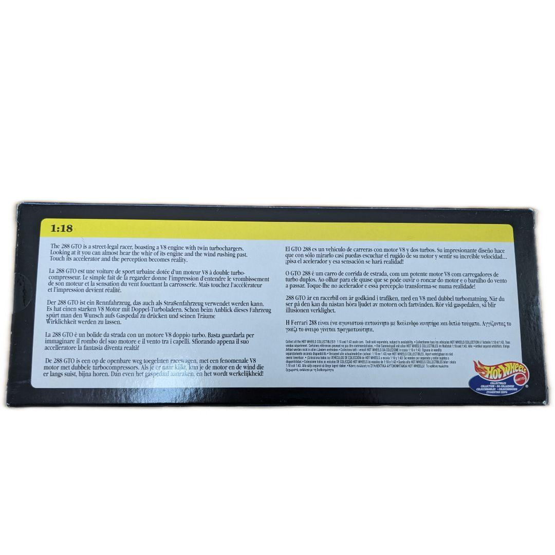 【未使用】1/18 ミニカー フェラーリ 228 GTO 1984