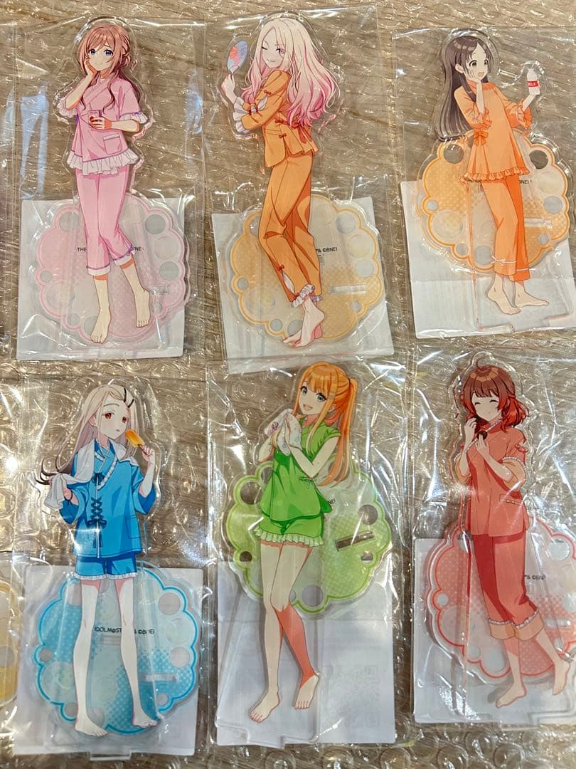 極楽湯　学園アイドルマスター　学マス　アクリルスタンド　13種　コンプリート