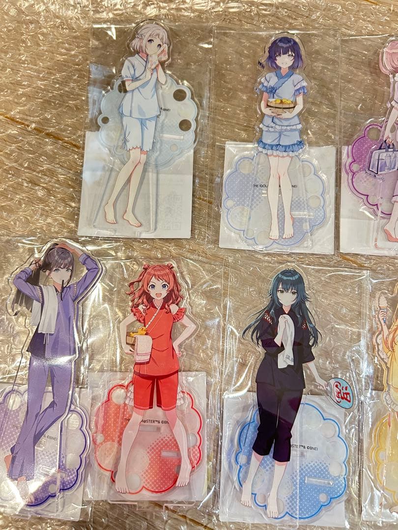 極楽湯　学園アイドルマスター　学マス　アクリルスタンド　13種　コンプリート