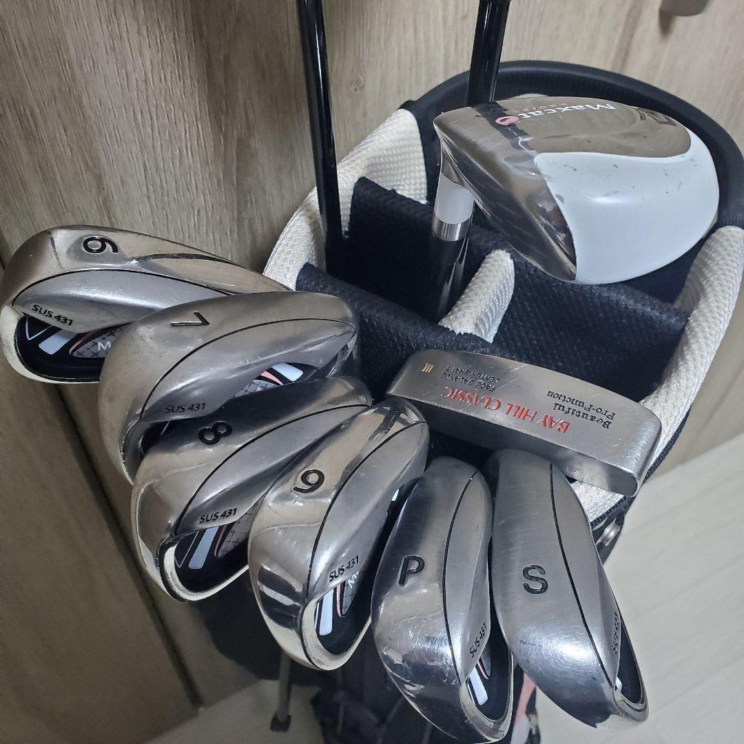 Maxcat レディース ゴルフクラブセット 10本　FLEX-L