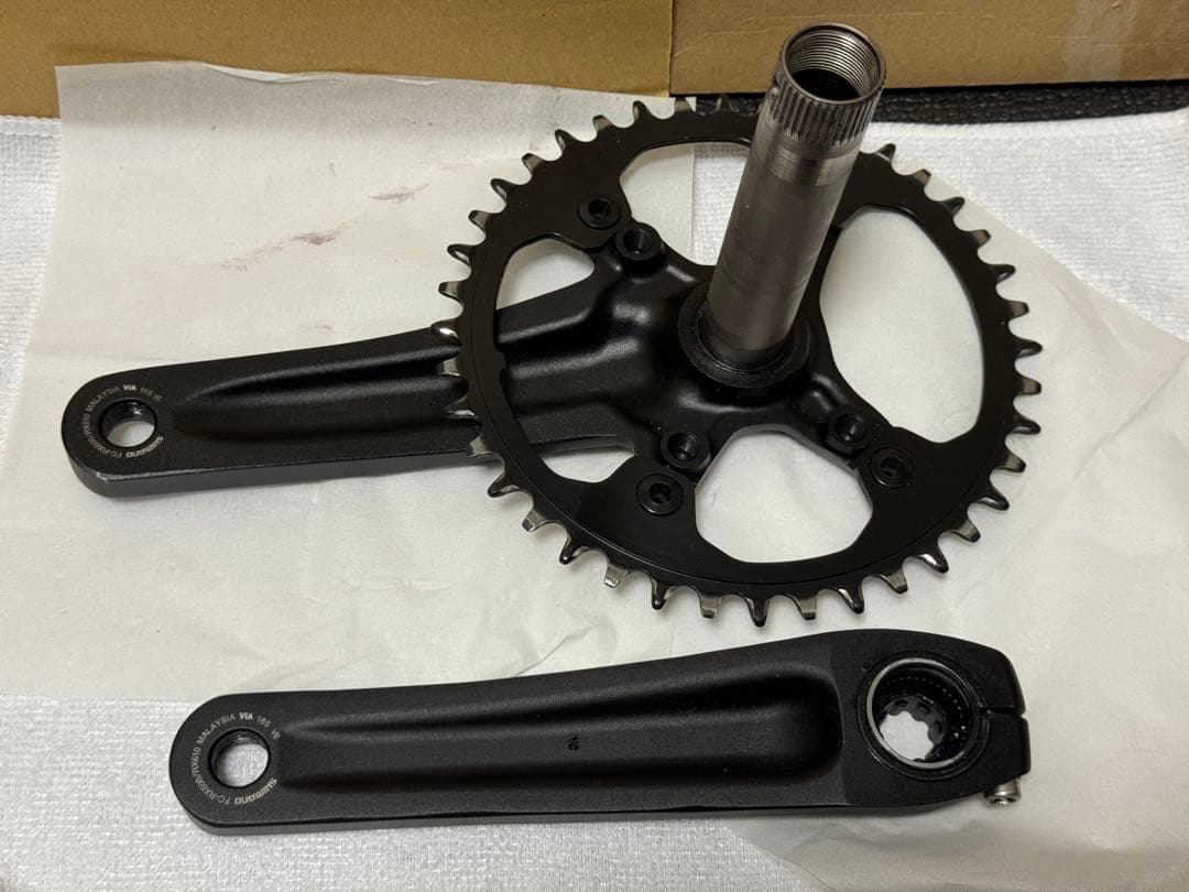 GRX 1x12S RX610 クランクセット 40T 165mm