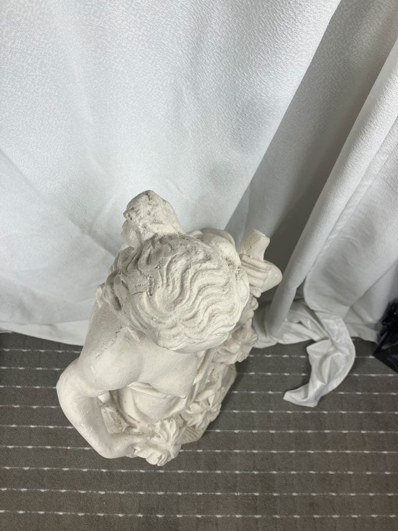 クラシック女性像 葡萄 豊穣の女神風 彫刻 ガーデンオブジェ ヴィーナス像調