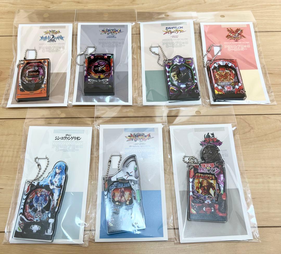 エヴァンゲリオン　アクリルブロックキーホルダー