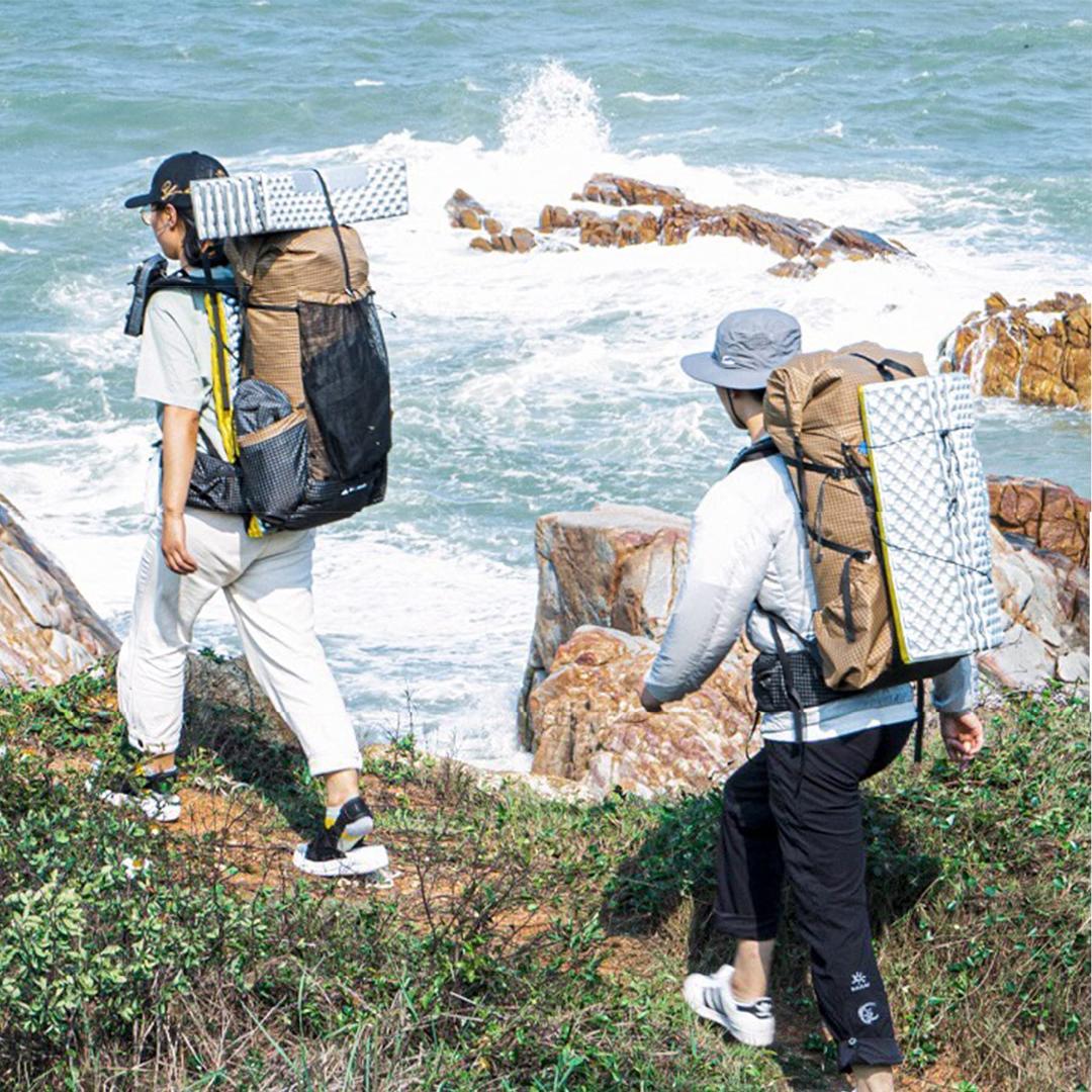 防水 マット キャンプ 極厚25mm 超軽量 車中泊 収納袋 断熱