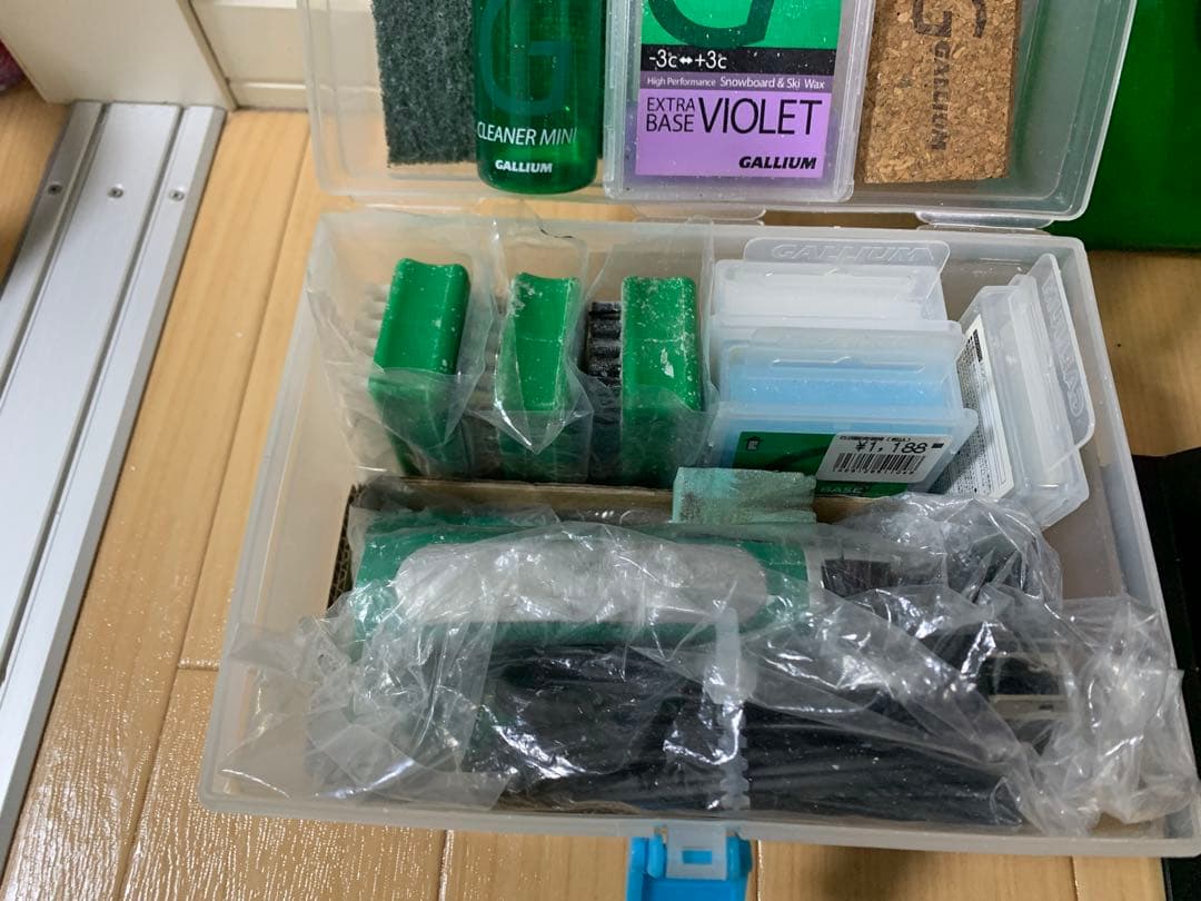 GALLIUM ホットワックスセット & IGNIO スタンド