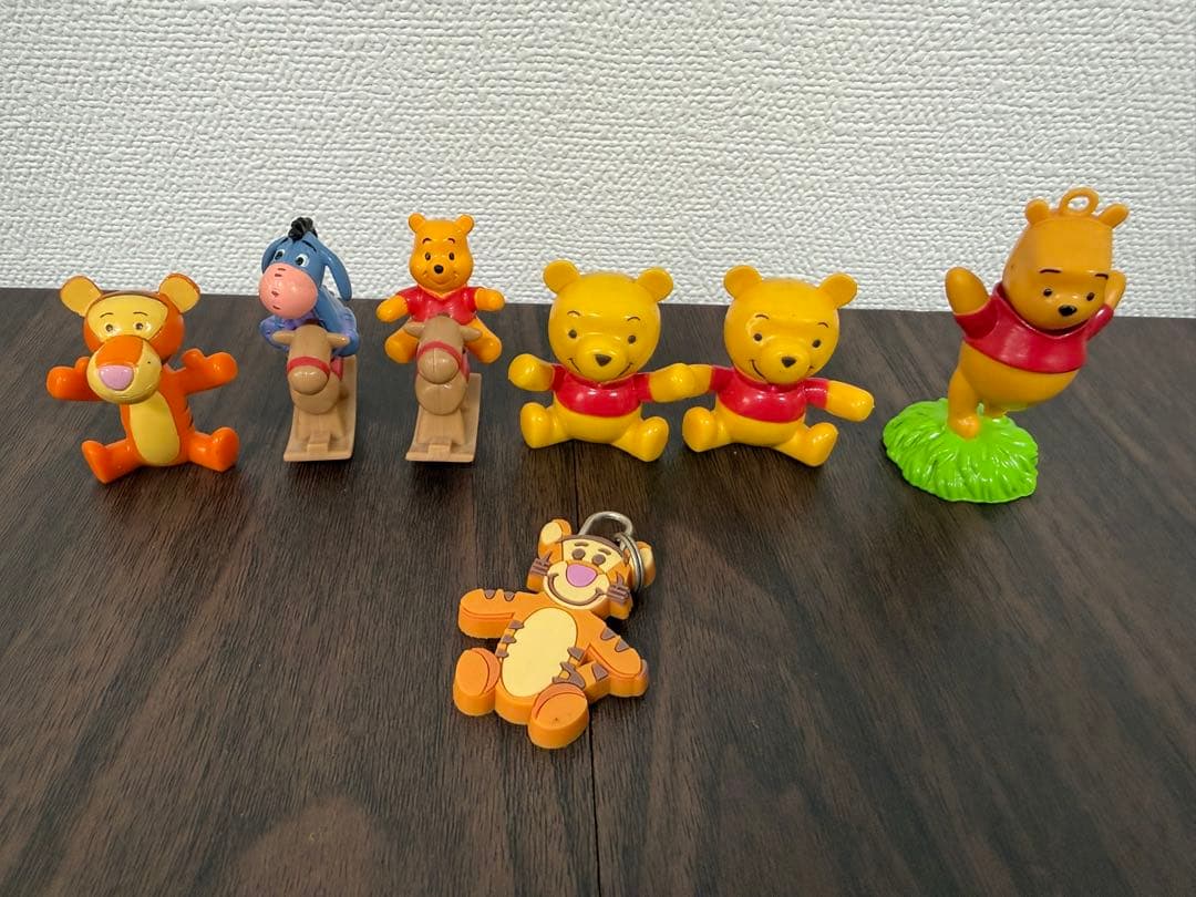 【入手困難】くまのプーさん　ミニマスコット　キーホルダー　缶バッジ　平成　希少