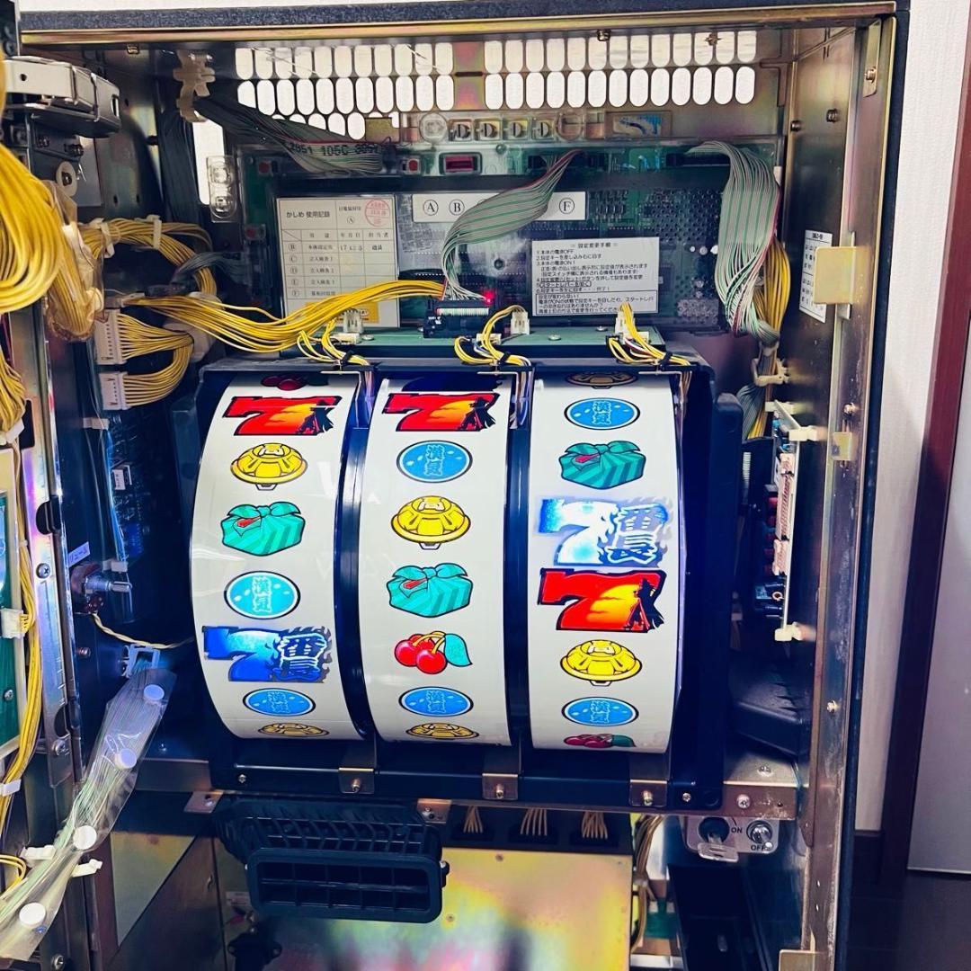 押忍 番長 パチスロ 大都技研 4号機　スロット実機 家庭用電源 パチスロ実機