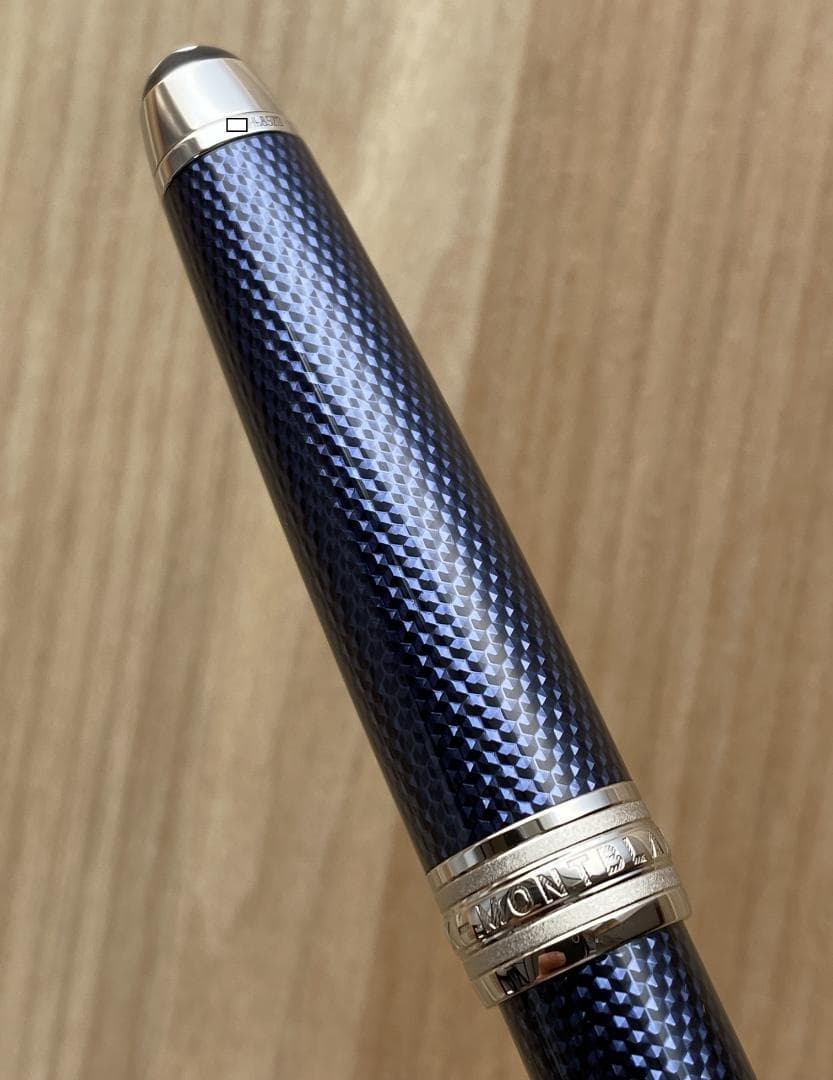 超美品 現行品 モンブラン ソリテール ブルーアワー ミッドサイズ ボールぺン