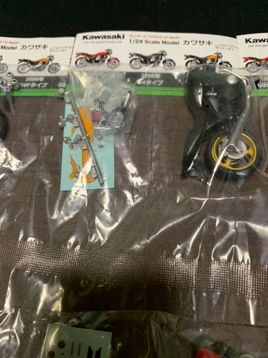 カワサキ　ゼファーχ ヴィンテージバイクシリーズVol.01 全４種セット