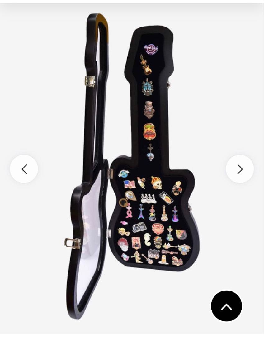 ゆっくん【未使用新品】ハードロックカフェ ギターケース型ピンボード