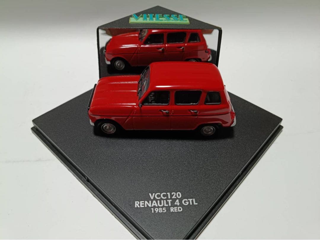 VITESSE ヴィテス　ビテス　ルノー4　ミニカー　限定品　4個セット