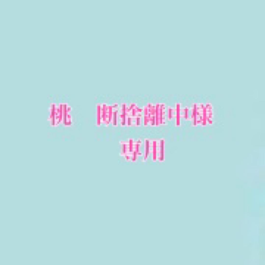 桃　断捨離中　缶バッジ