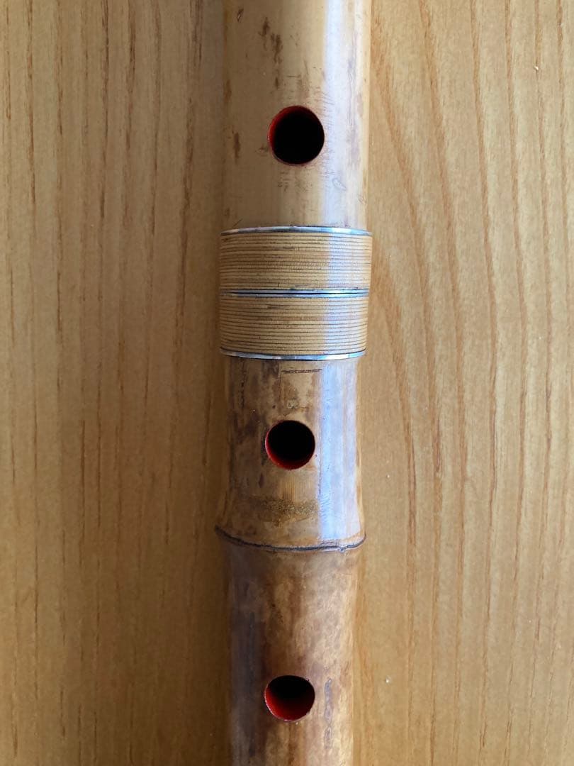 琴古流尺八　月舟銘二尺管 二印