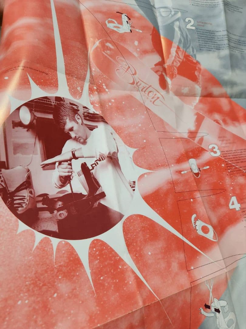 BURTON ポスター 1998年 SOFT BINDINGS