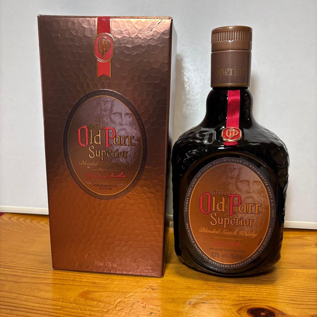 オールドパー スーペリア スコッチ ウイスキー 750ml 43% 箱付