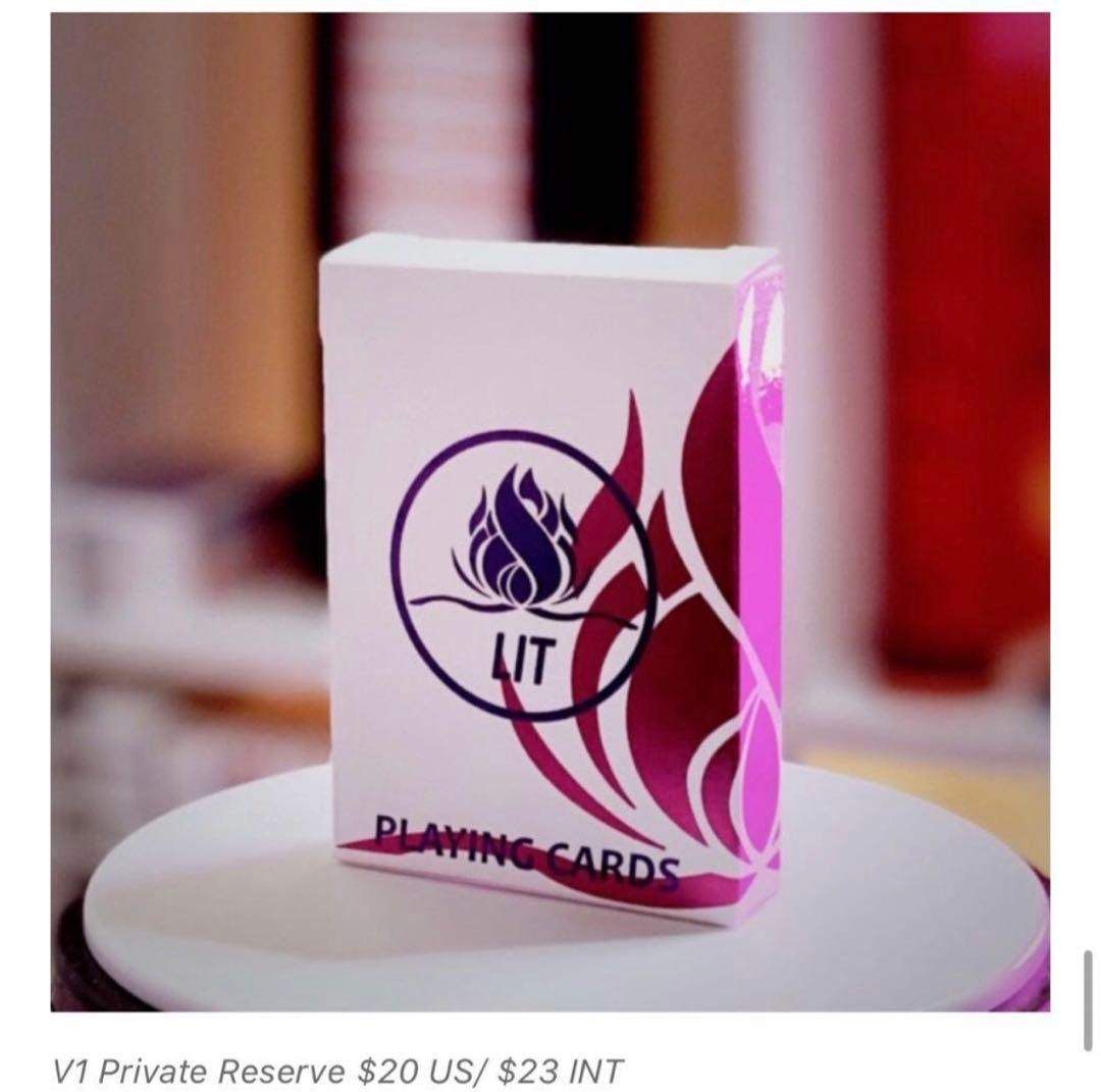 Lit playing cards 8種セット