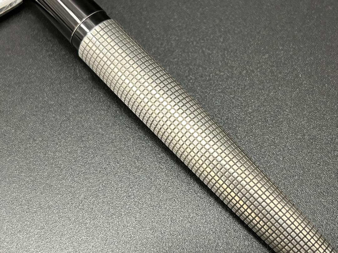 【ペン先18KWG 】パイロット カスタム 万年筆 スターリングシルバー