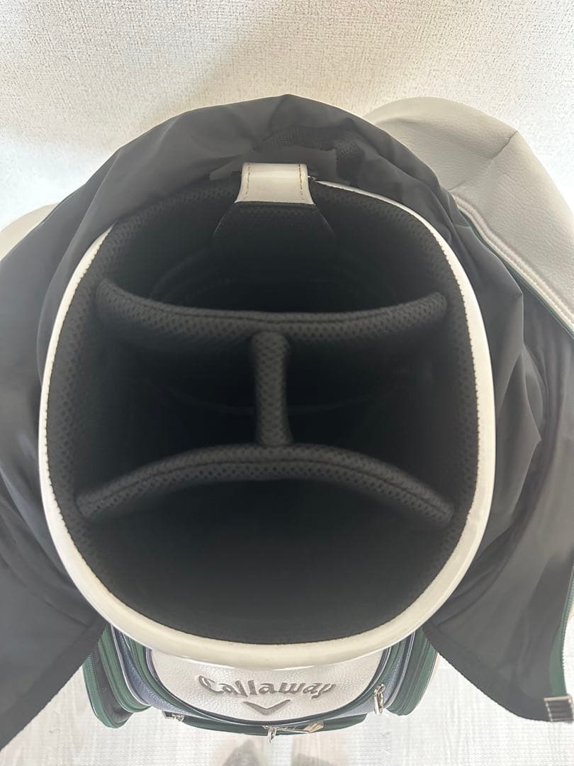 Callaway キャディバッグ ホワイト/グリーン/ブルー