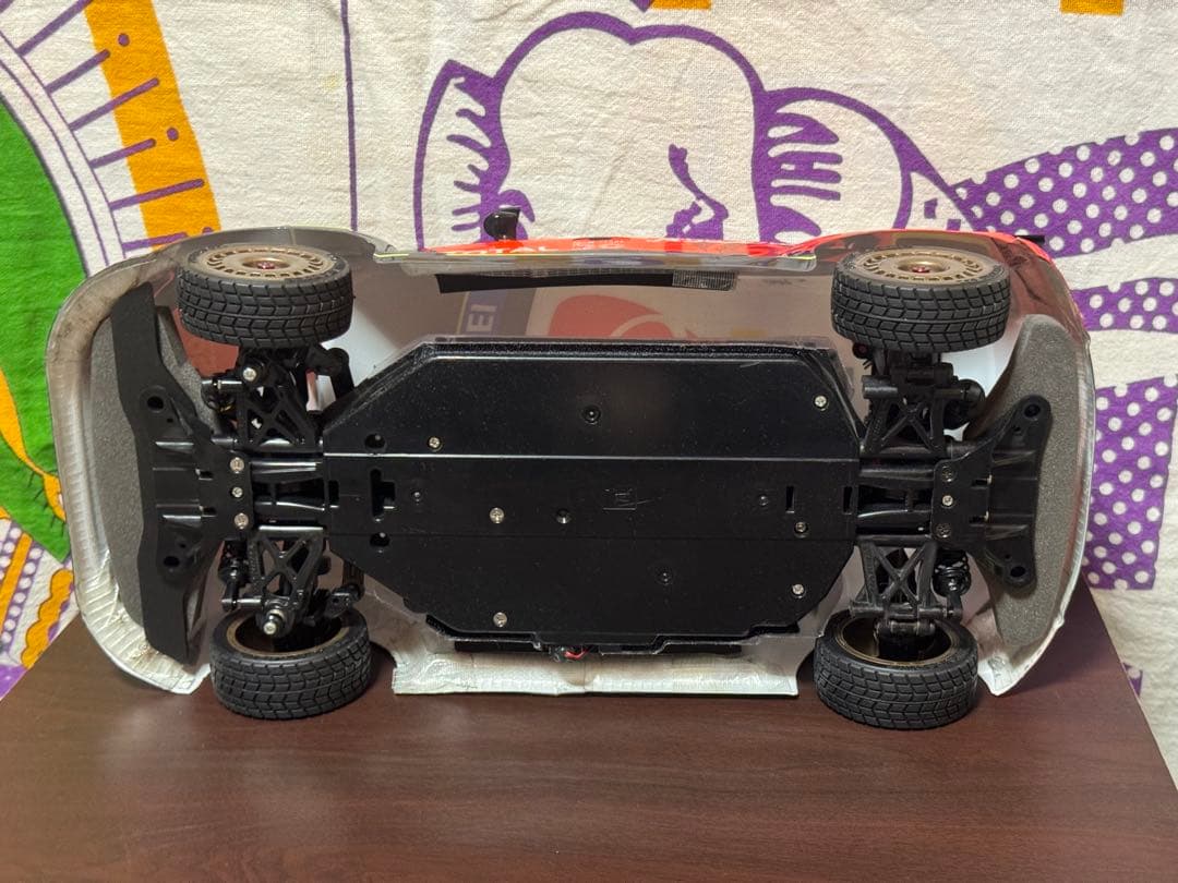 タミヤTT-02ベースラリーカー シトロエンC3WRCオリジナル OP、プロポ付