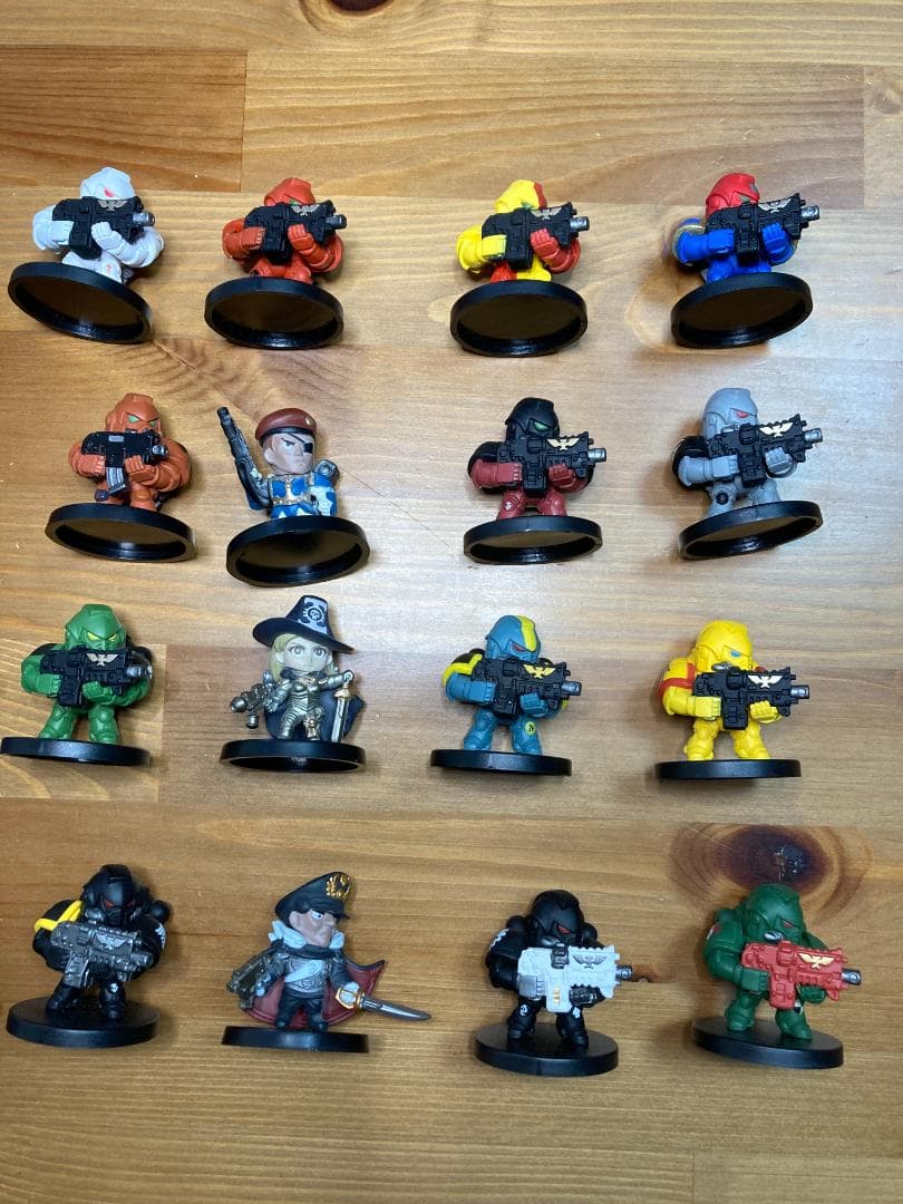 ゲームキャラクター Chibi Warhammer 40k Collection (Bandai)
