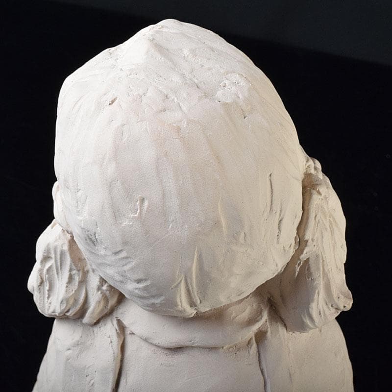 オースティン・スカルプチャー　石膏オブジェ　女の子　置物　箱付　N　7130C