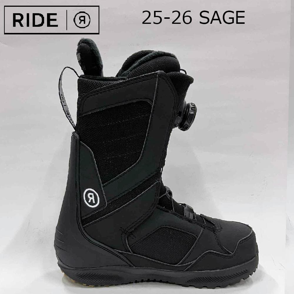 【新品】25-26 RIDE SAGE 23.5cm 女性用スノーボードブーツ