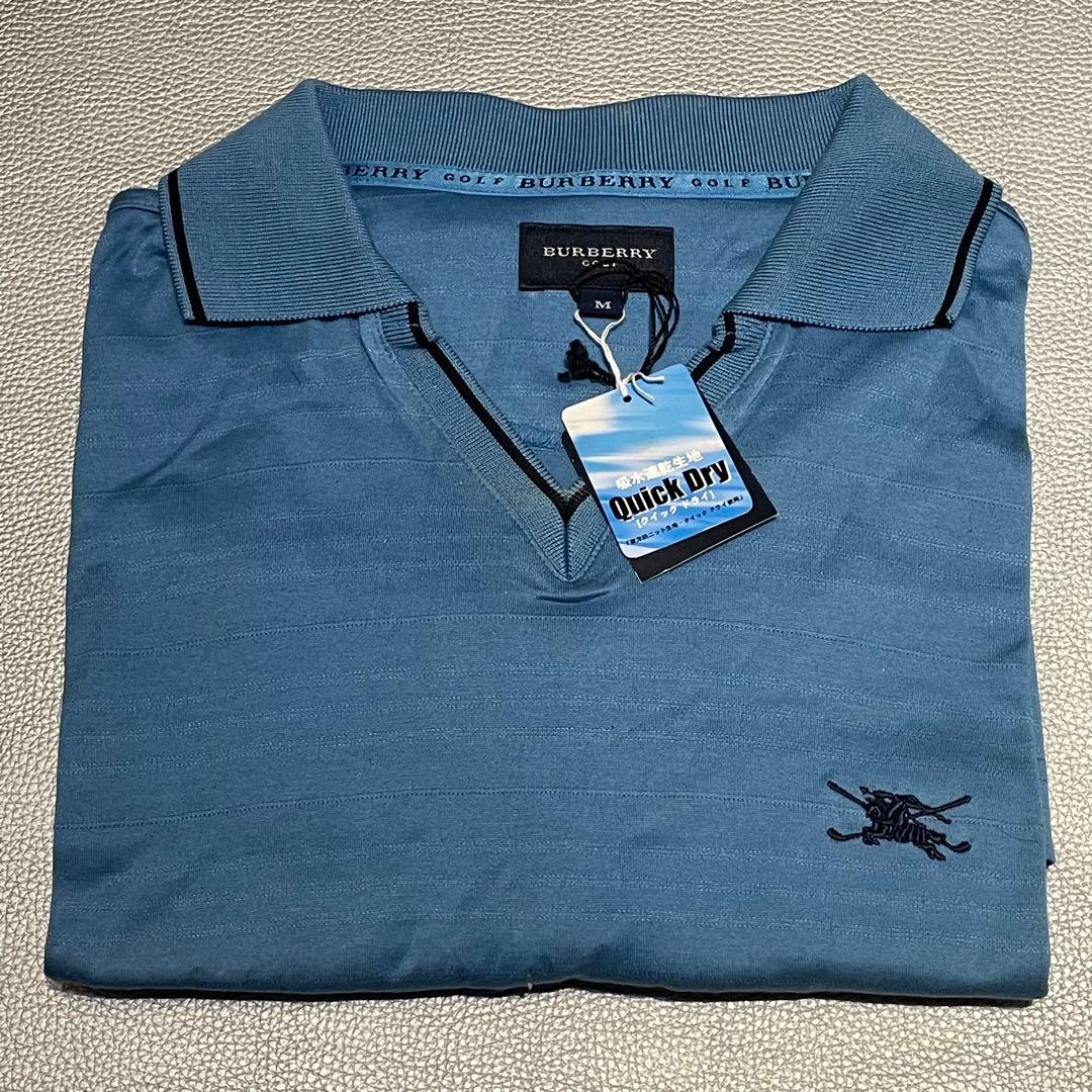 新品　バーバリー ゴルフ　ポロシャツ　Ｍサイズ　紙タグ