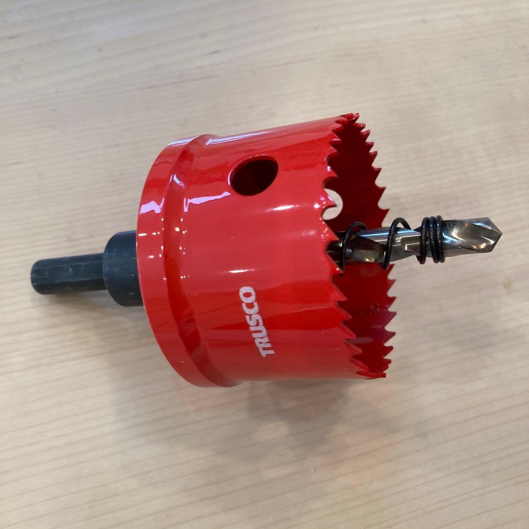 水道塩ビ管用ホールカッター60m/m、ジョイントセット