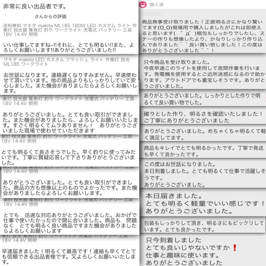 マキタ makita 300W LED ワークライト フラッシュ 作業灯 投光器