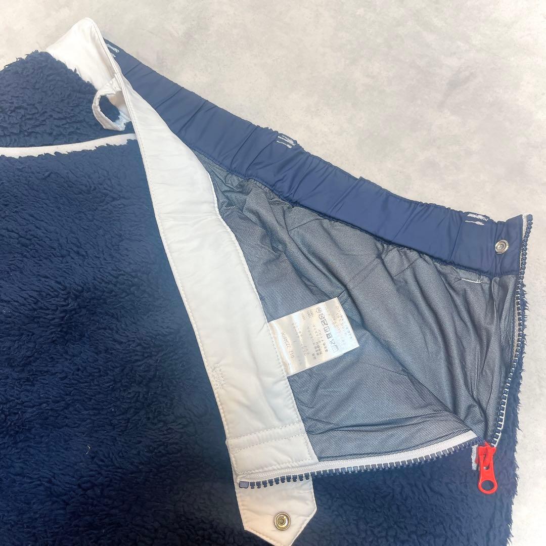 セットアップ◆ニューバランス ゴルフ ボアベスト＆スカート◇ネイビー M 蓄熱