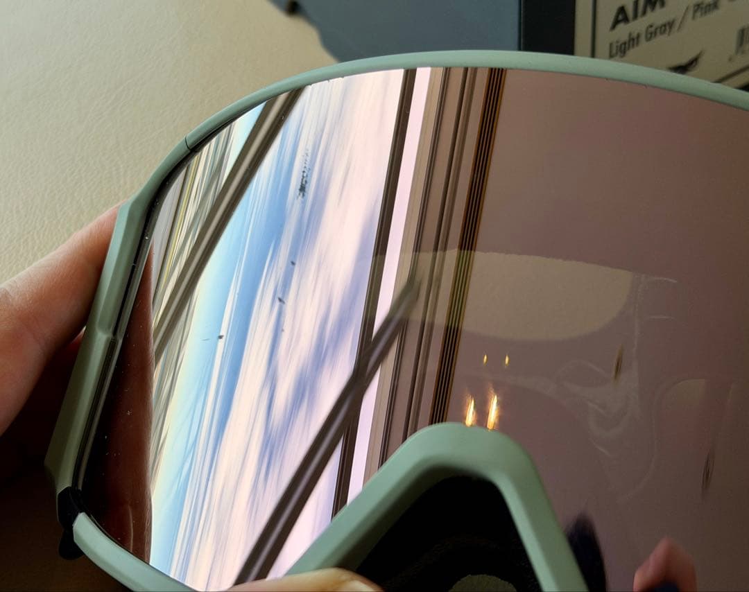 OWL OPTICAL AIM ゴーグル Light Gray / Pink