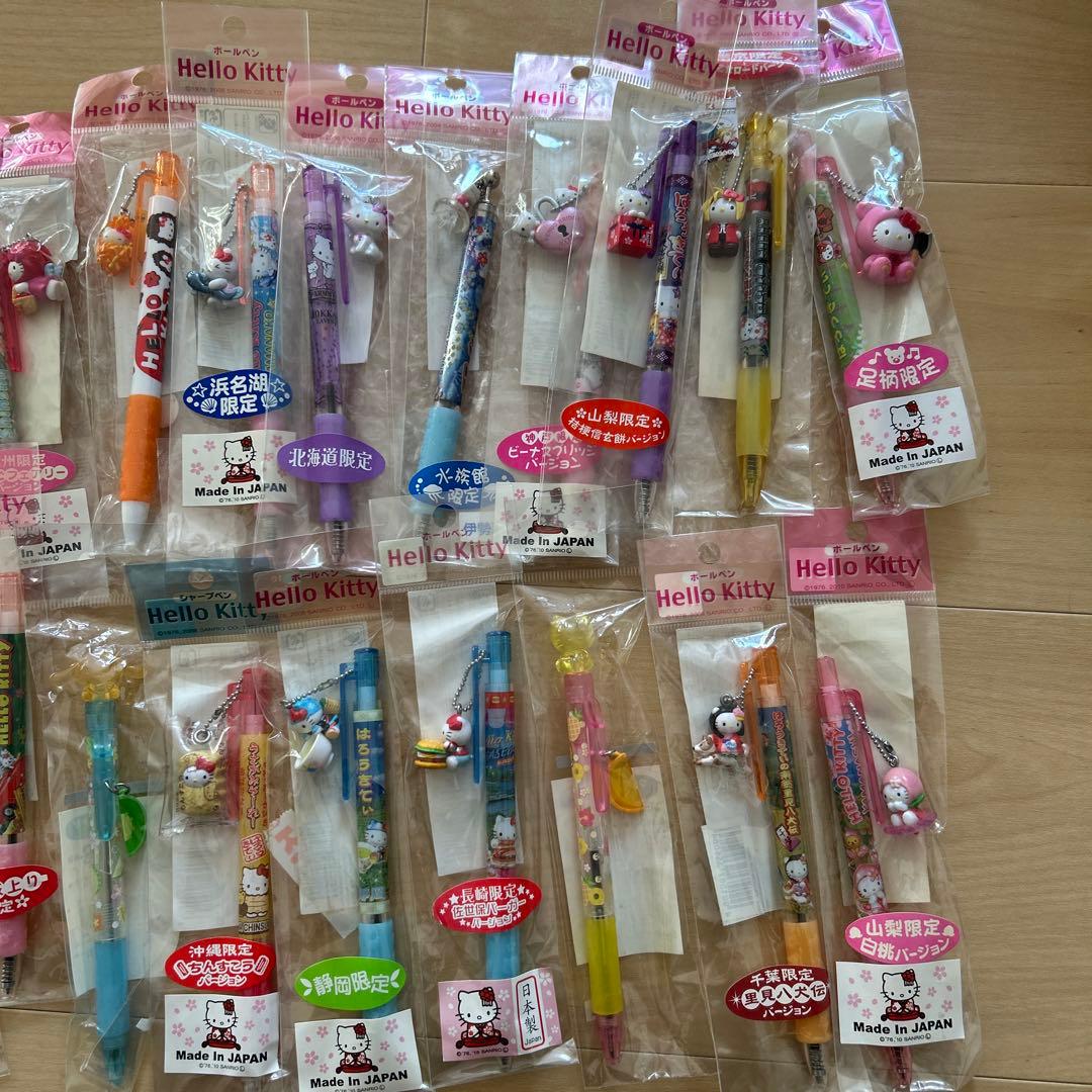 キティ　ストラップ　ご当地　ボールペン　シャーペン　チャーミーキティ　レア　限定