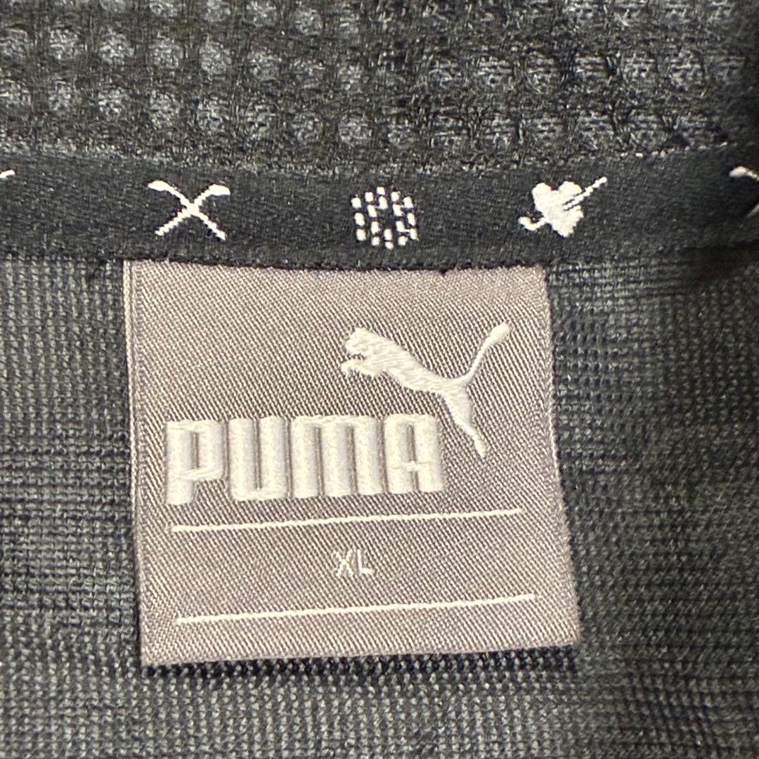 PUMA プーマ 未使用タグ付 XL 黒 ゴルフ ジップアップ ジャケット